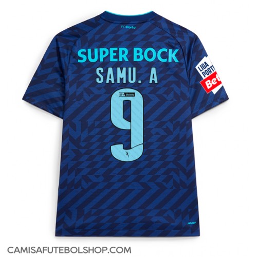 Camisa de time de futebol Porto Samu Omorodion #9 Replicas 3º Equipamento 2024-25 Manga Curta